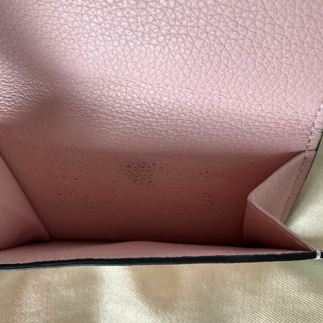 LOUIS VUITTON ポルトフォイユ ロックミニ ベージュ ブラック