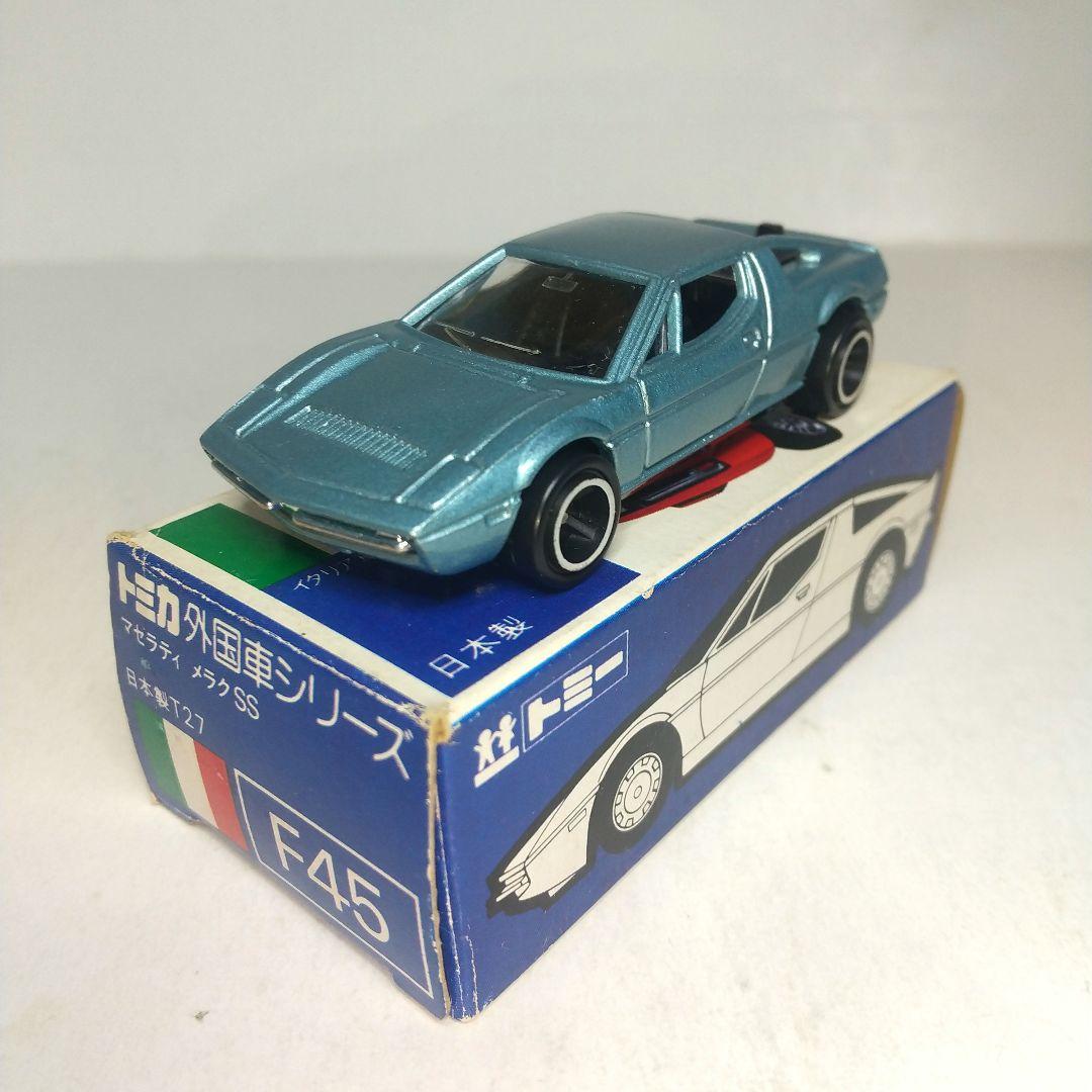 (3854)トミカ 青箱 日本製 マセラティ メラク SS 一般輸出