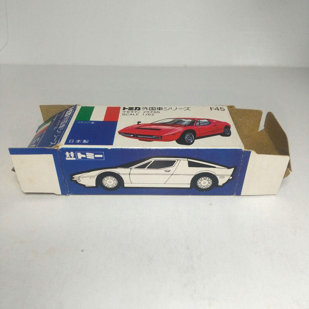 (3854)トミカ 青箱 日本製 マセラティ メラク SS 一般輸出