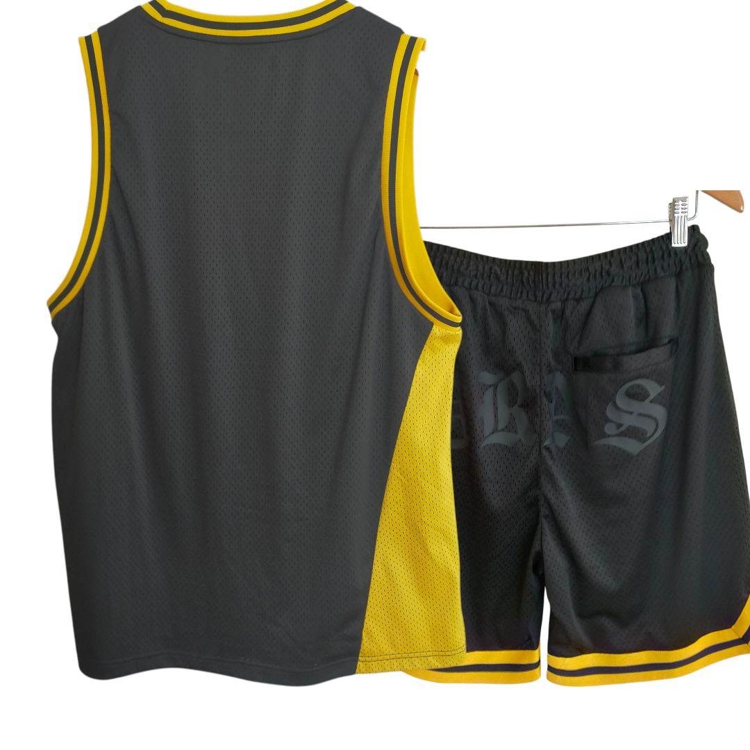 CRONOS クロノス ロゴプリント ジャージ メッシュ セットアップ