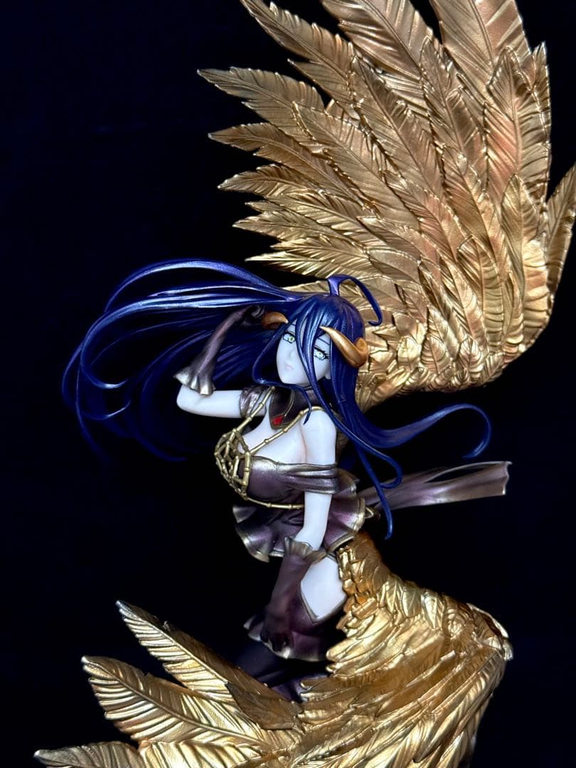 ゆ*き様 ベルベット リペイント アルベド フィギュア OVERLORD Dar