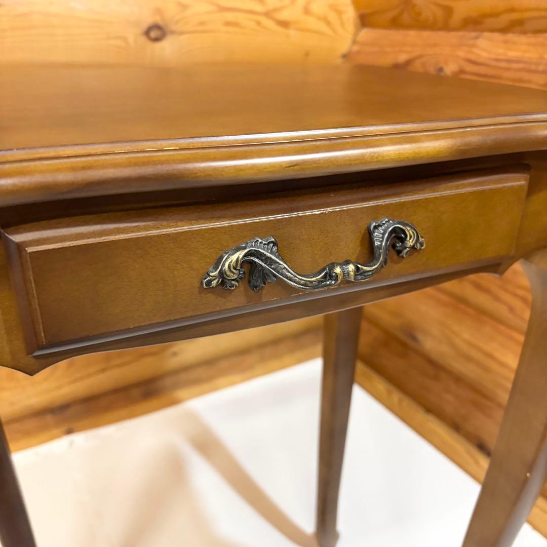 【美品】カリモク karinoku 猫足 コンソールテーブル サイドテーブル