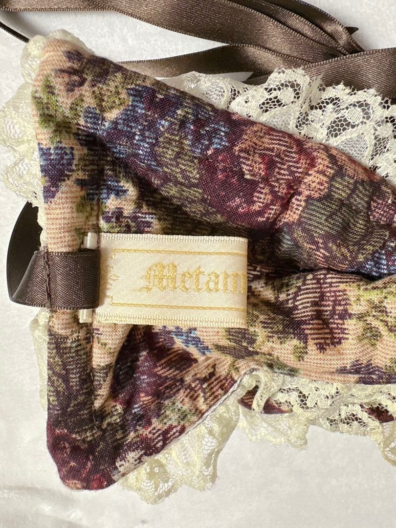 ●メタモルフォーゼ● 初期 ゴブラン柄 リボンヘッドドレス