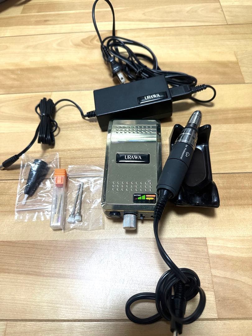 URAWA G3 ポータブルネイルマシーン セット　シャンパンゴールド