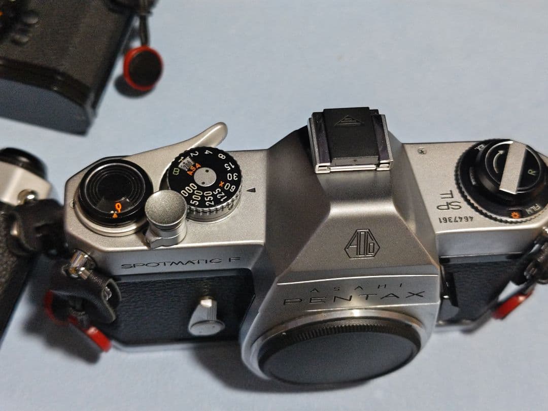 整備済み、ペンタックス SP／SP2／SP2の3台、フィルム、ケース、ストラップ