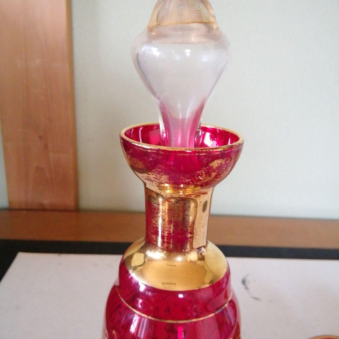 ベネチア？のグラスとデキヤンター7点。