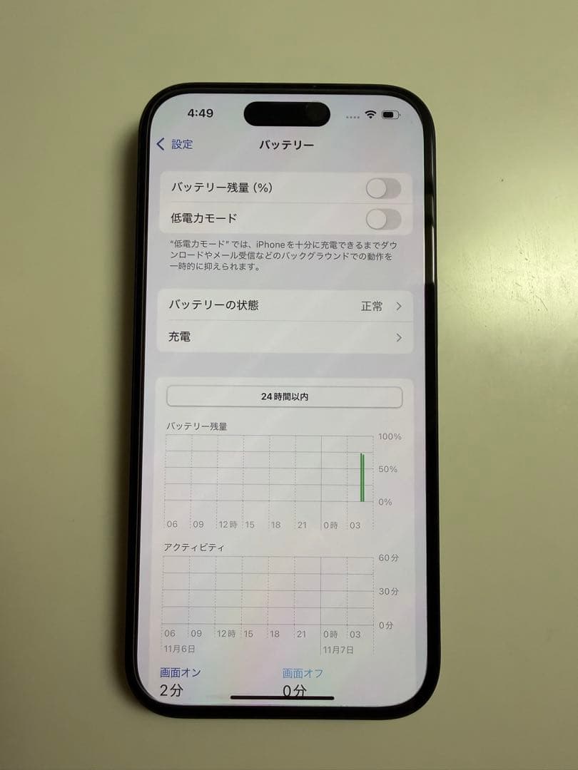 極美品　iPhone 16 128GB ブラック　バッテリー100% 箱付き