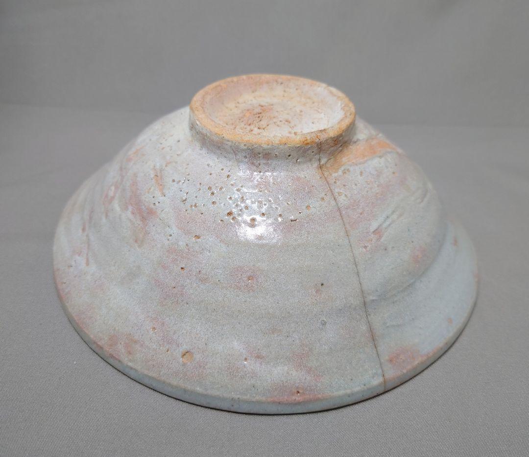 李朝　御本手茶碗　平茶碗　夏茶碗