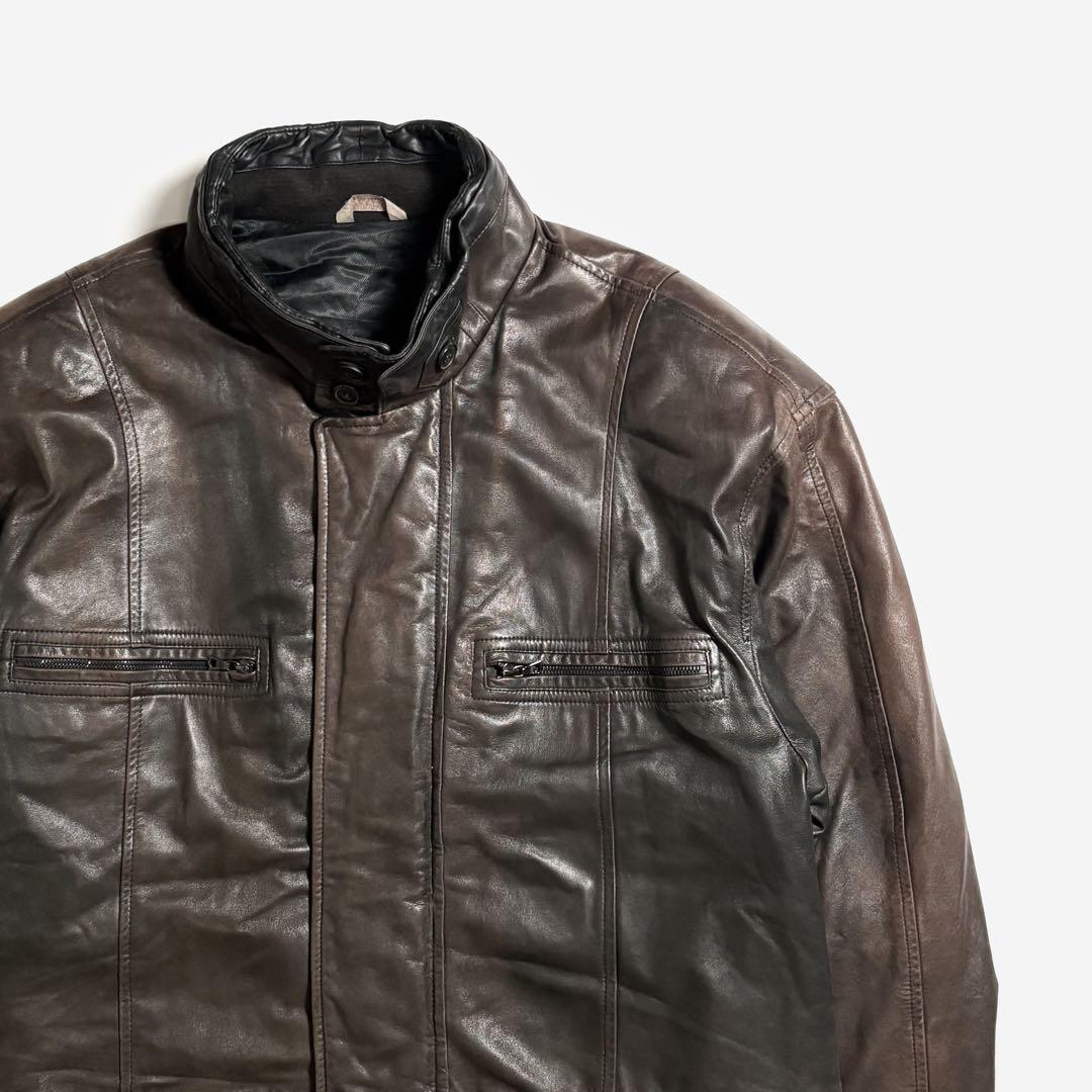 ジャケット・アウター VINTAGE SERAPHIN LEATHER FIELD JACKET