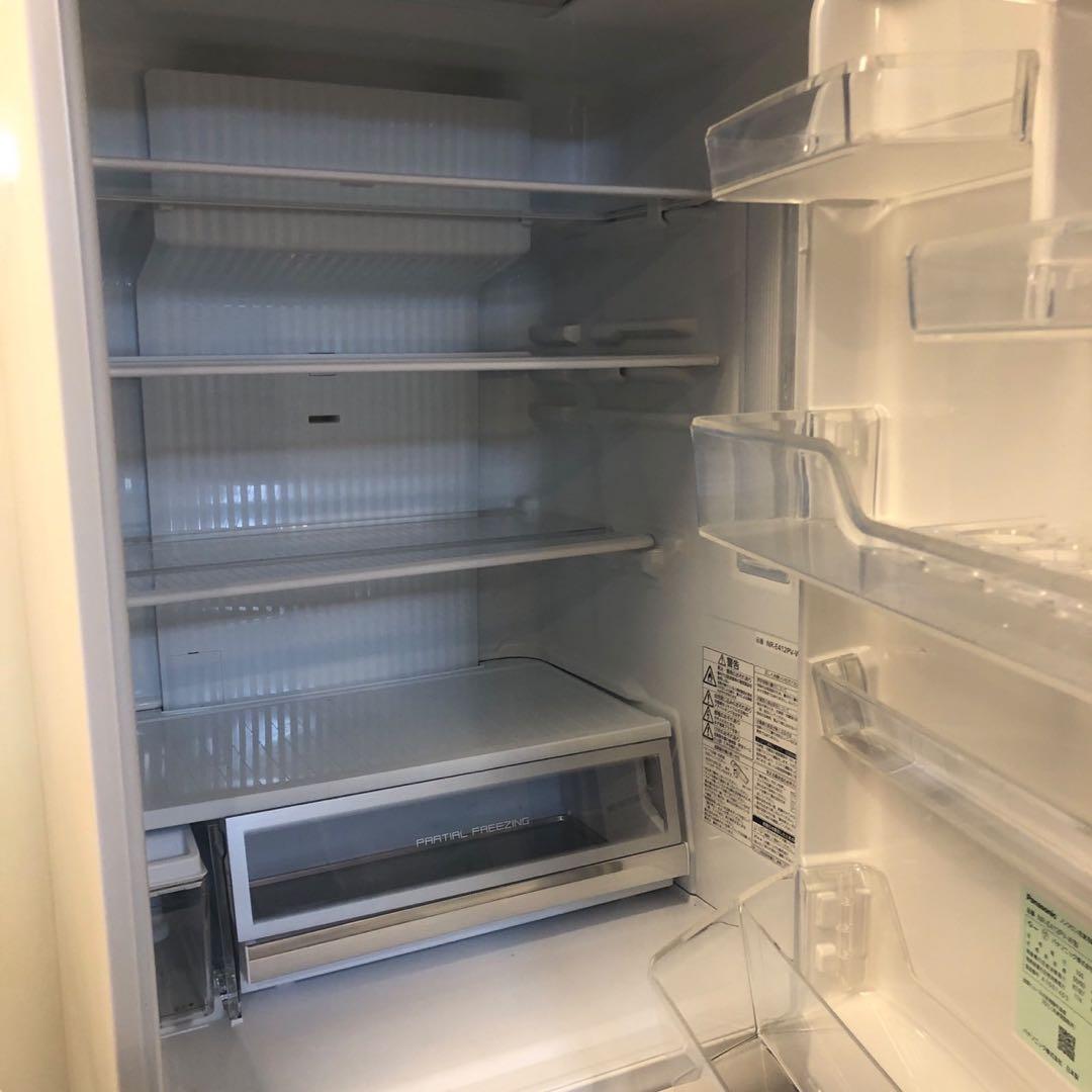 冷蔵庫　パナソニック　NR-E412PV-W形　406L　SES74東　動作品