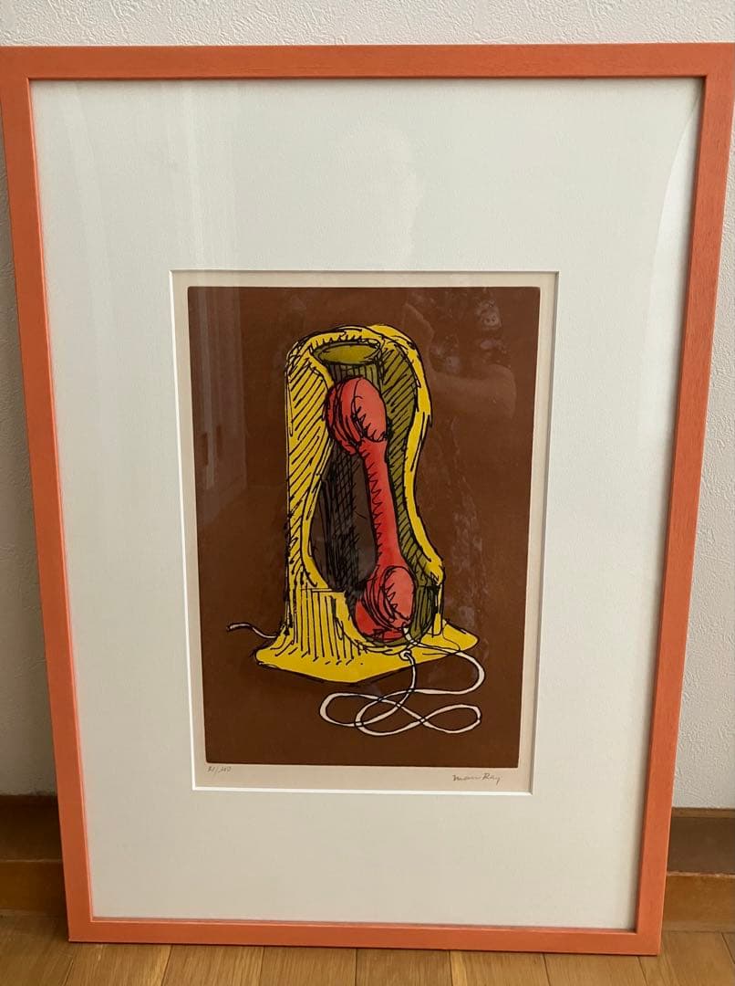 Man Ray 版画 電話のデザイン 21/100