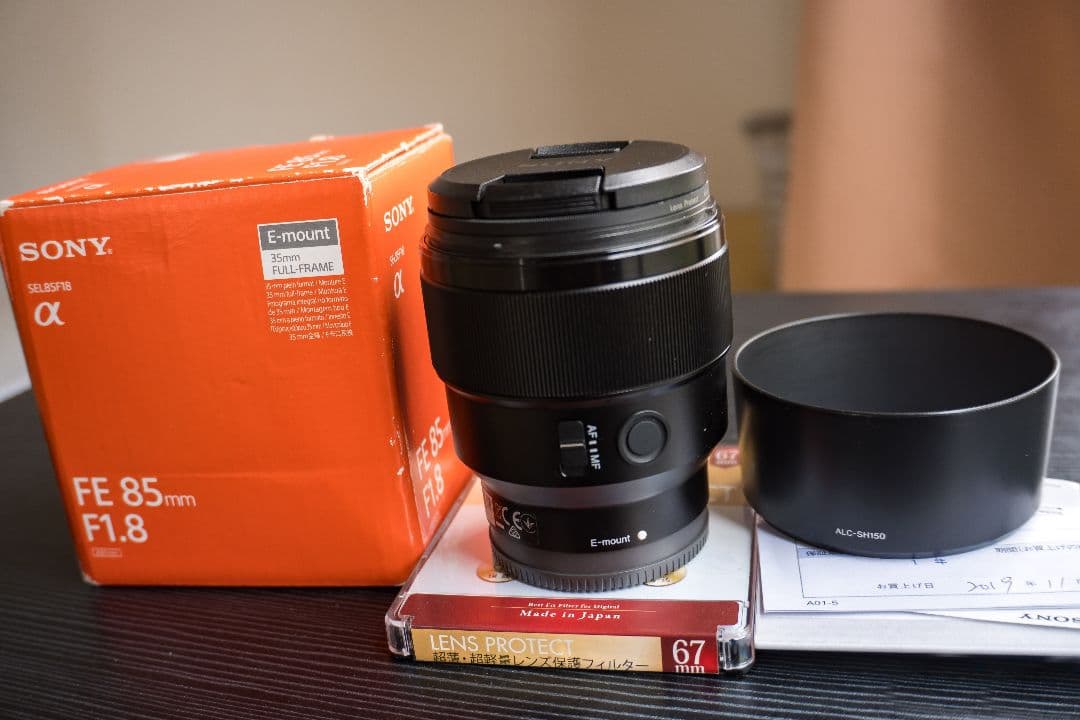 SONY FE 85 F1.8 単焦点レンズSEL85F1.8