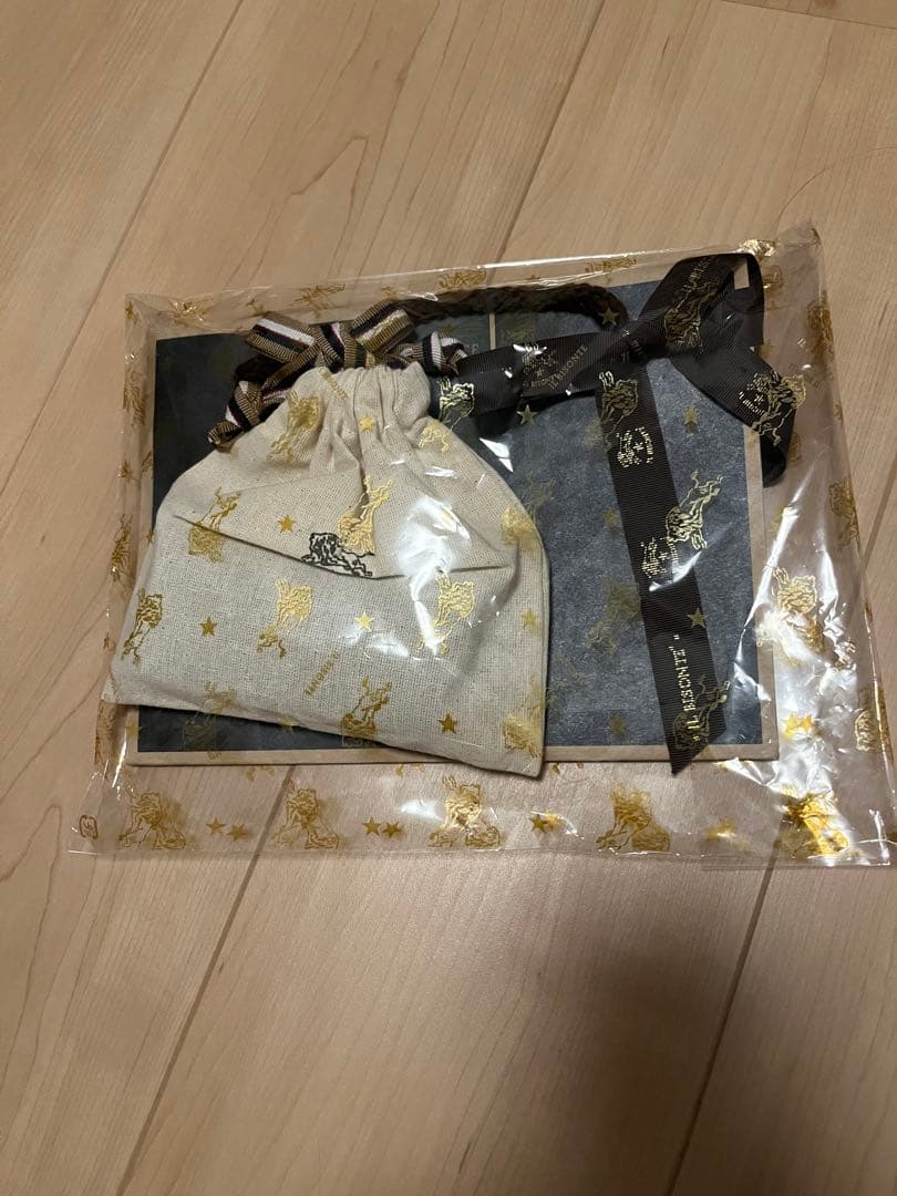 【新品・未使用】イルビゾンテ　ネイビー レザー キーケース