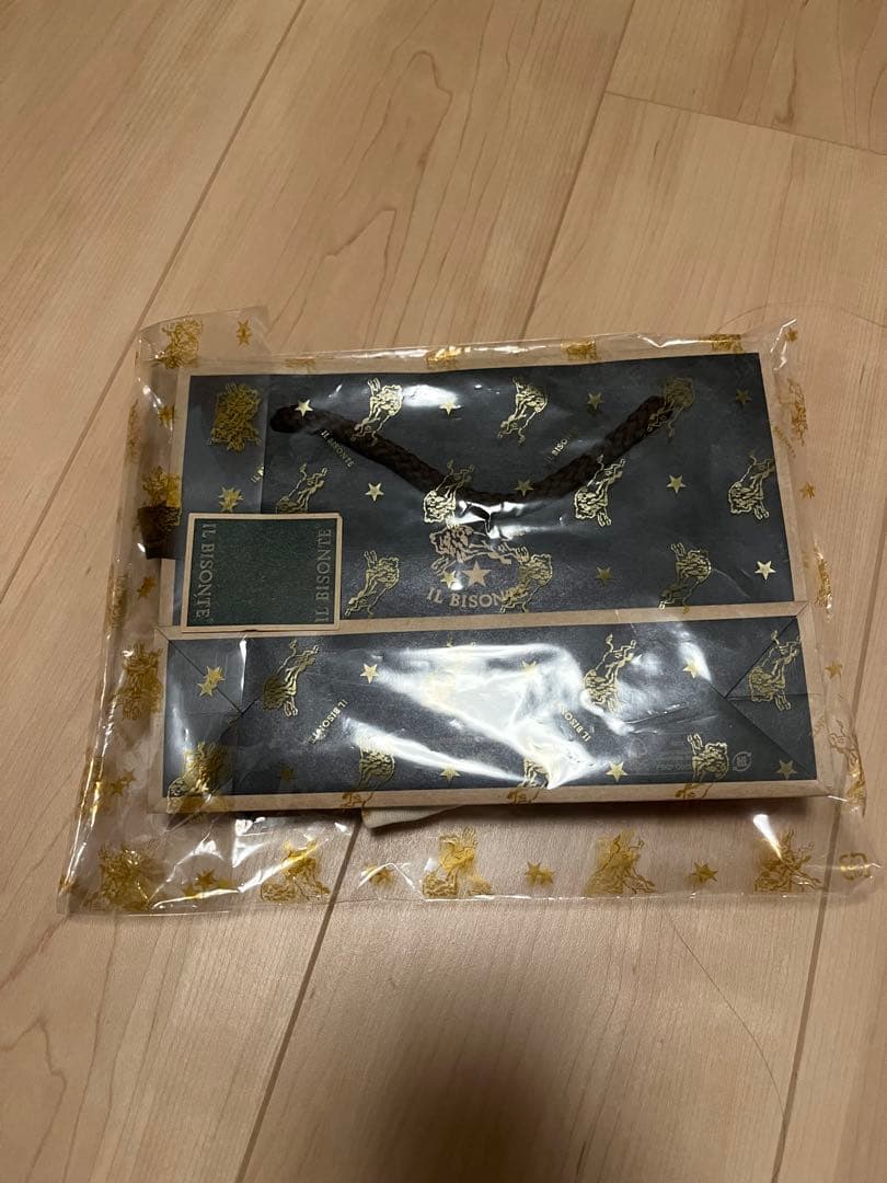 【新品・未使用】イルビゾンテ　ネイビー レザー キーケース