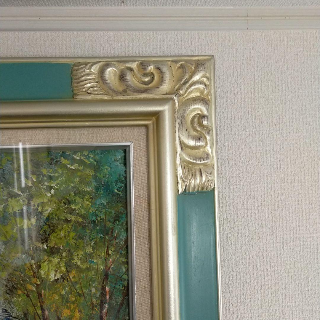 最終値引！！モンマルトル風景画　油絵F12