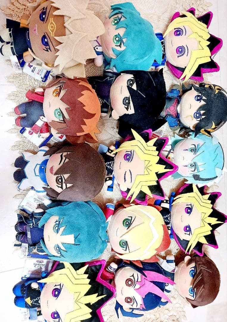 遊戯王 遊☆戯☆王 みにコレ ぬいぐるみ マスコット まとめ売り【１５体】