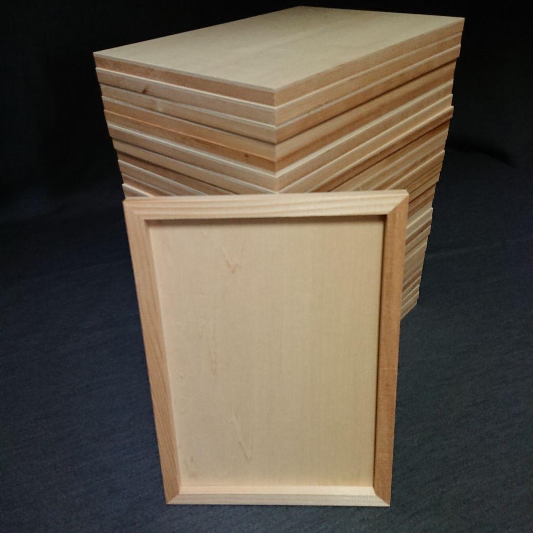 シナベニヤパネル A４　３０枚セット