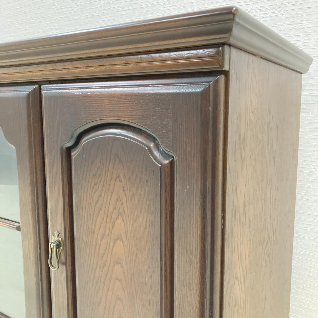 IDF太田 サイドボード　キャビネット　リビングボード　飾り棚　クリ材　ナラ材