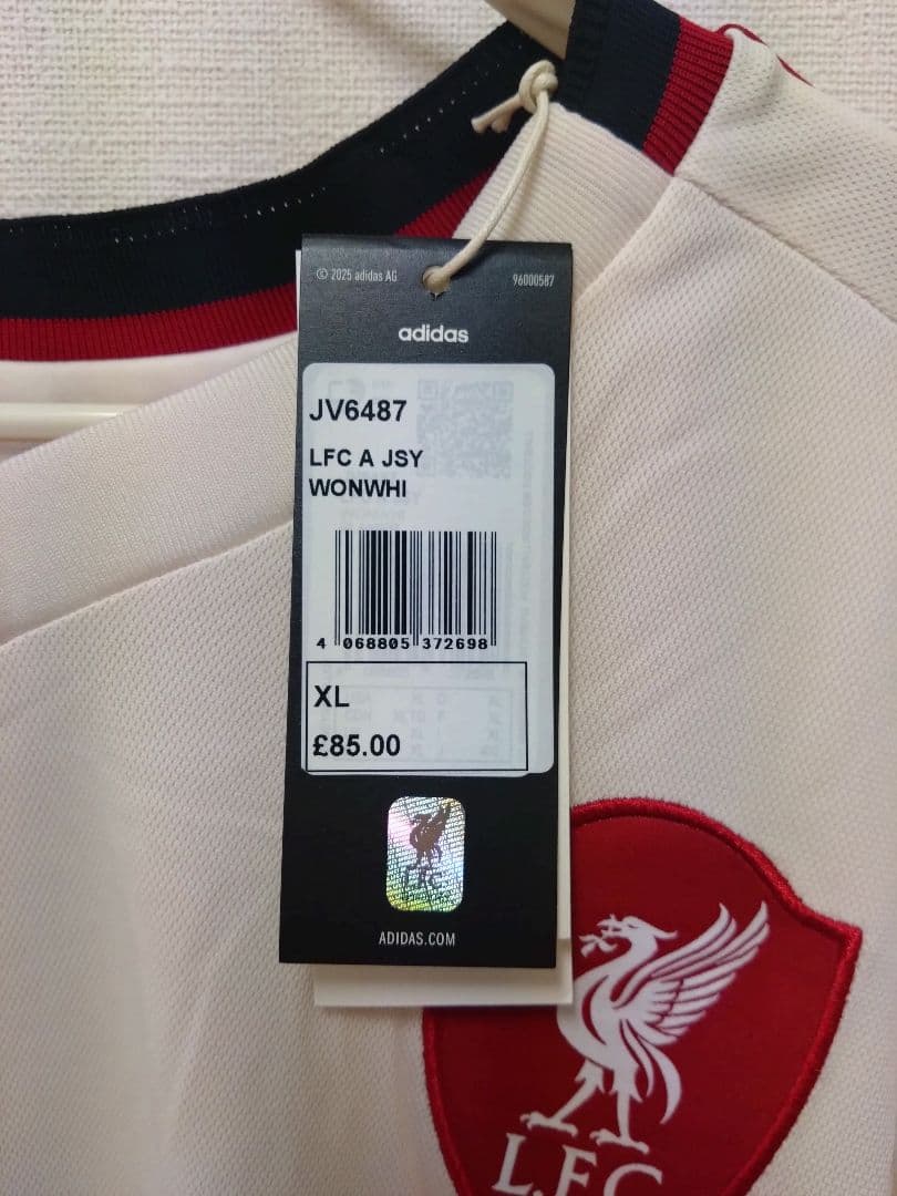 サラー リバプール 2025-26アウェイユニフォーム プレミアバッチ付