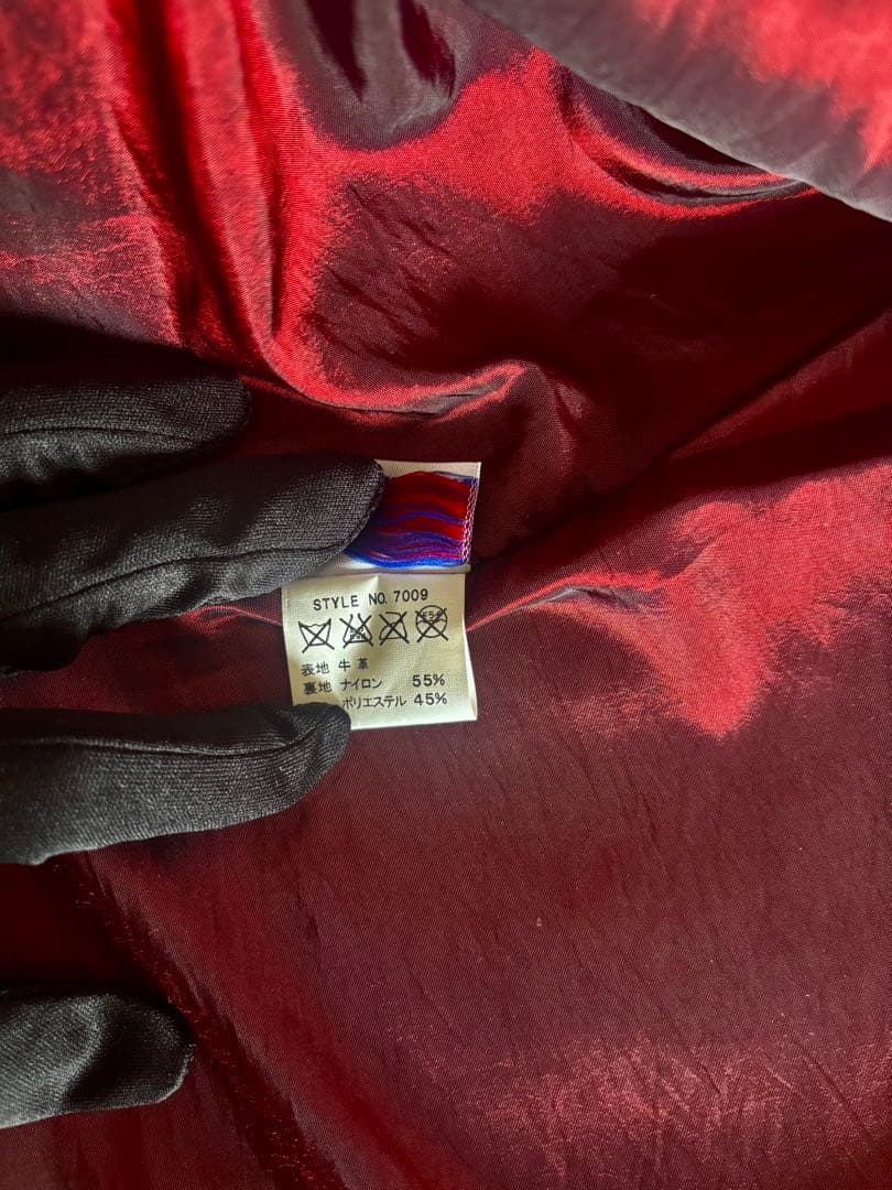 バナナ様 タグなし新品 SCHOTT ライダース レザージャケット 38