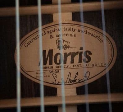 モーリス W30 アコースティックギター