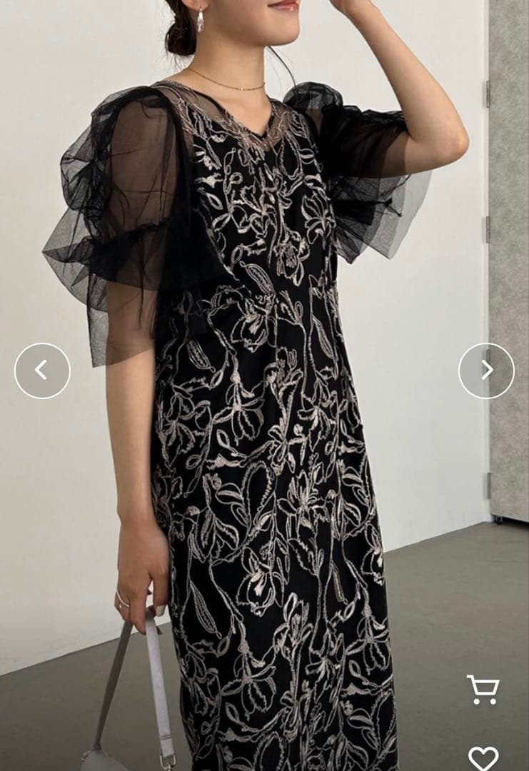 LE'RURE リルアー　お呼ばれ　ドレス　結婚式　オケージョン