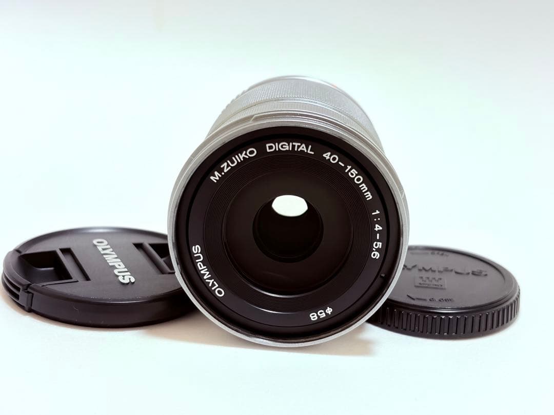 【美品】オリンパス M.ZUIKO DIGITAL 40-150mm シルバー