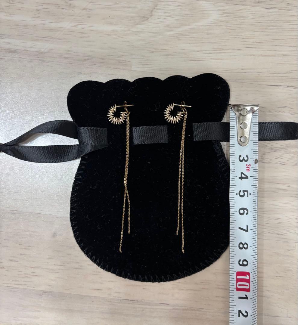 kaoru カレイドキャッチチェーンピアス