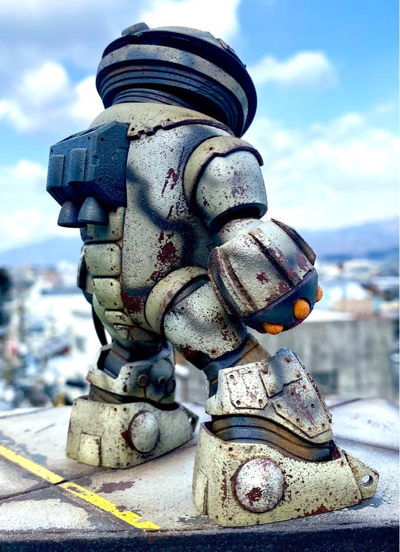 ガンプラ HGUC 1/144 MSM-04 アッガイ 都市迷彩 完成品