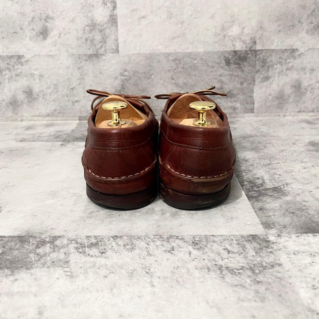 Polo Ralph Lauren ラルフローレン レザー モカシン デッキ 茶