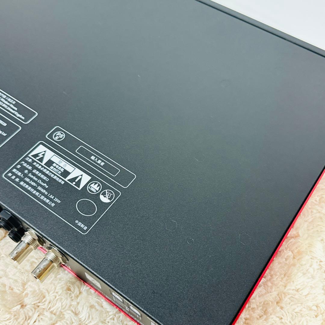 箱付き　極美品　Focusrite Scarlett OctoPre ADAT