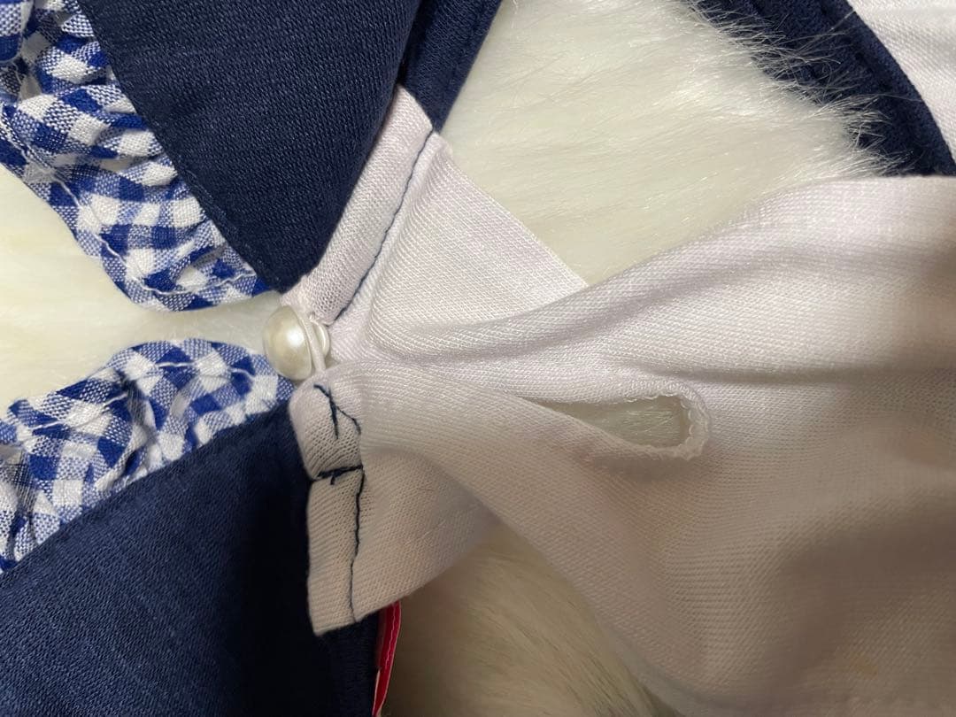 きゃんナナ　ワンピース　バレッタつき