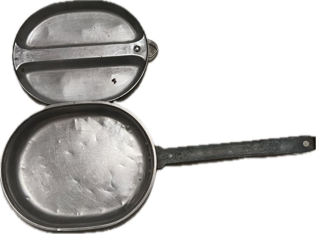 米軍 実物 W.W.II 1945年製 メスキット＆水筒セット