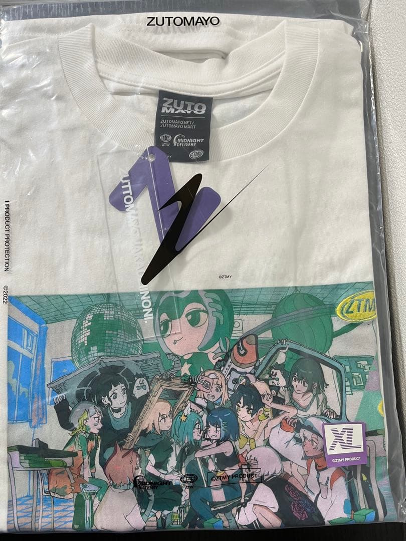 ずっと真夜中でいいのに。 ZUTOMAYO 5th Tee 2 (White)
