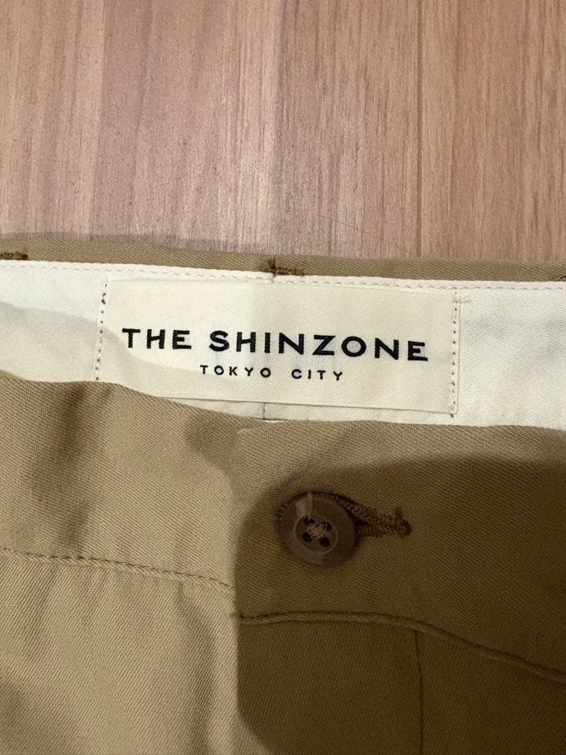パンツ THE SHINZONE WASHED HIGHWAISTCHINO WOMEN