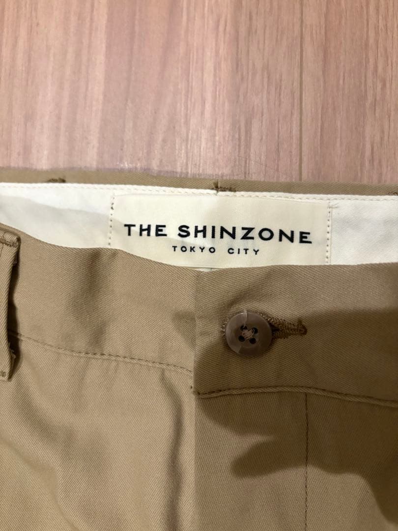 パンツ THE SHINZONE WASHED HIGHWAISTCHINO WOMEN