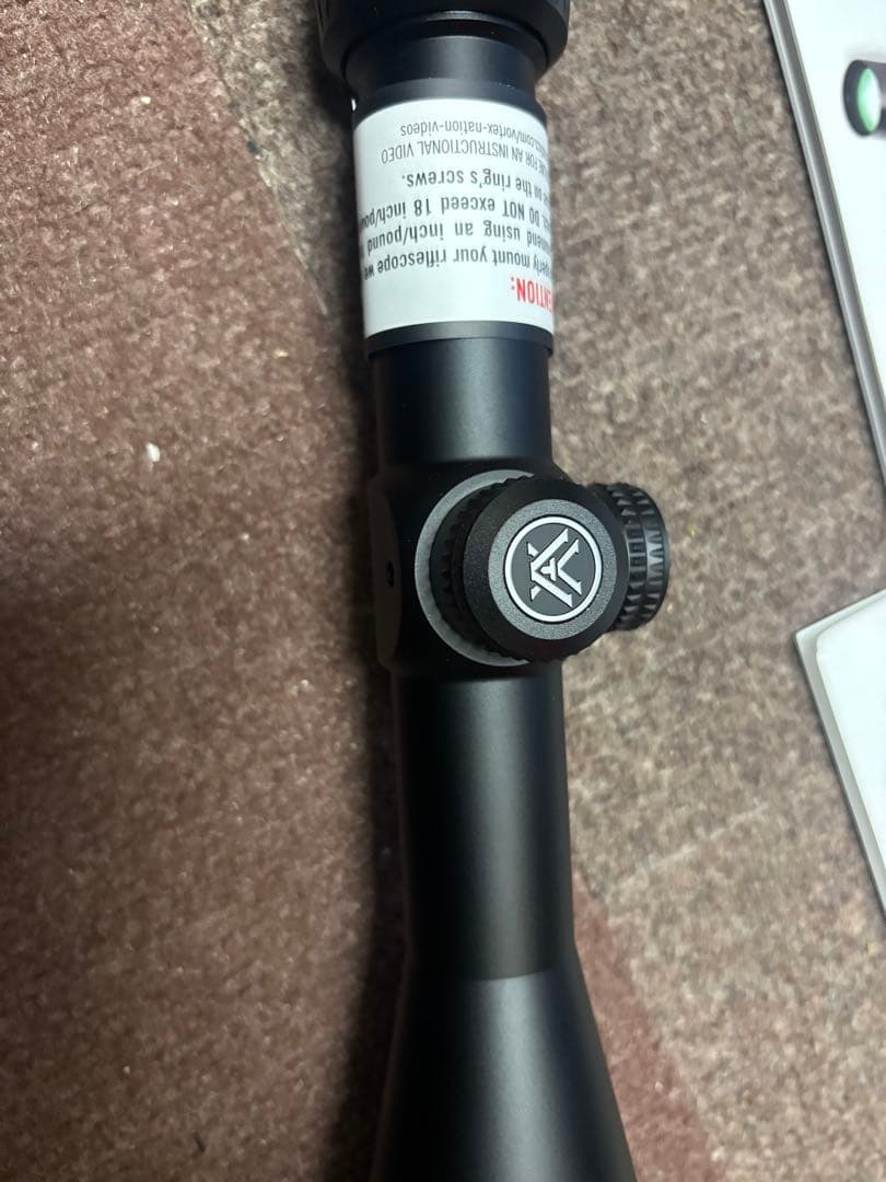 実物 Vortex CROSSFIRE II 6-24X50 AO スコープ