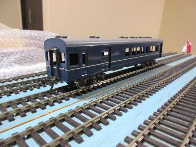 ミニ ブルートレイン列車セット（HOゲージ） （金属製/カツミ・エンドウ製品）