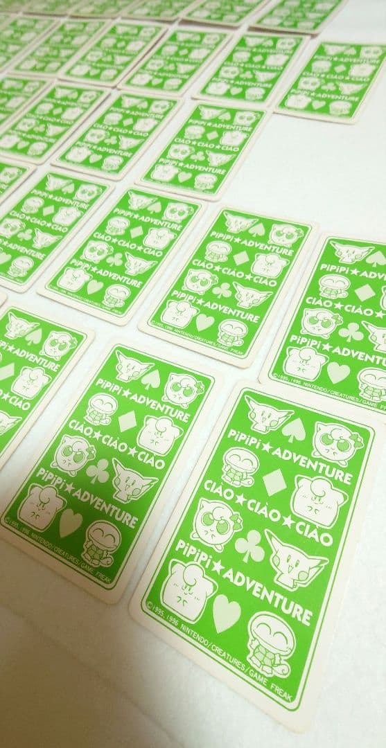 希少！ ポケモン　PiPiPiアドベンチャー　 トランプ　ちゃお　レトロ