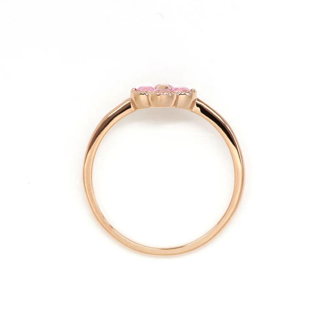 最終値下げ【美品】 bizoux シャンパンガーネット　アナイス　9号