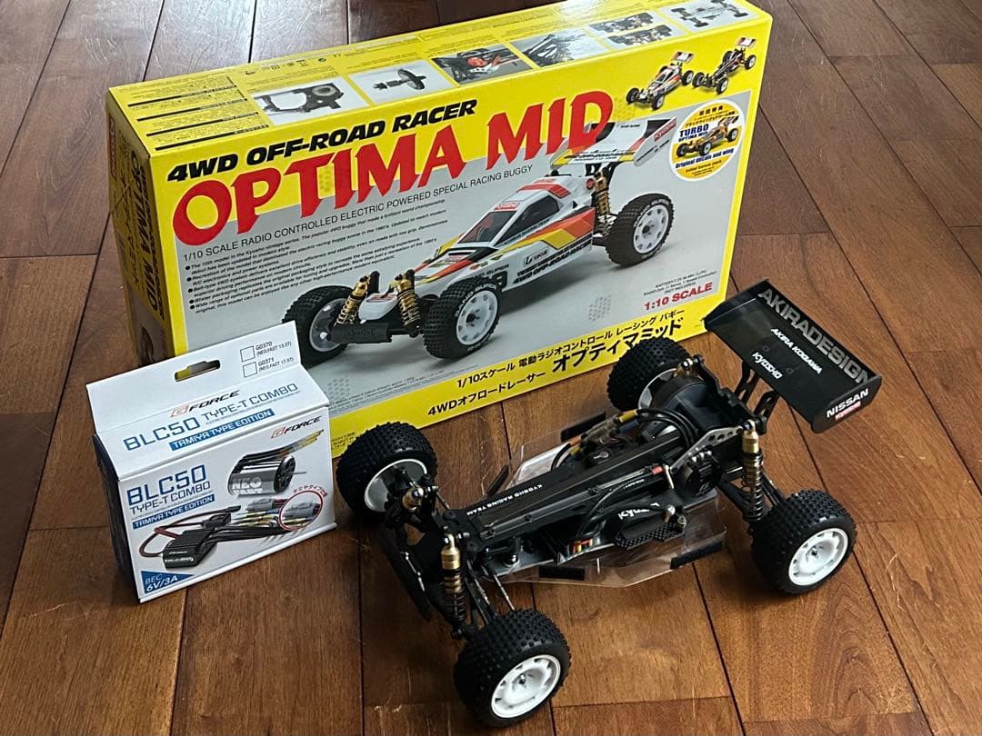 京商オプティマミッド （ESC➕ブラシレスモーター付） OPTIMA MID