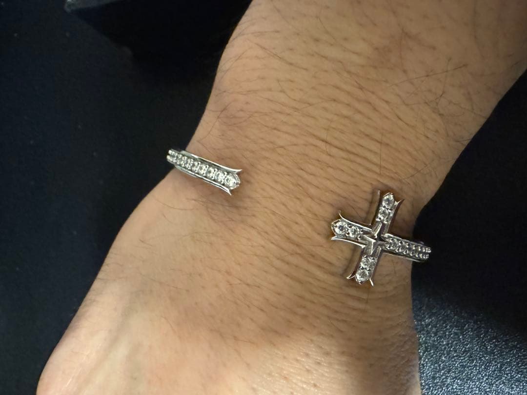 アヴァランチ シルバー クロスモチーフ ブレスレット