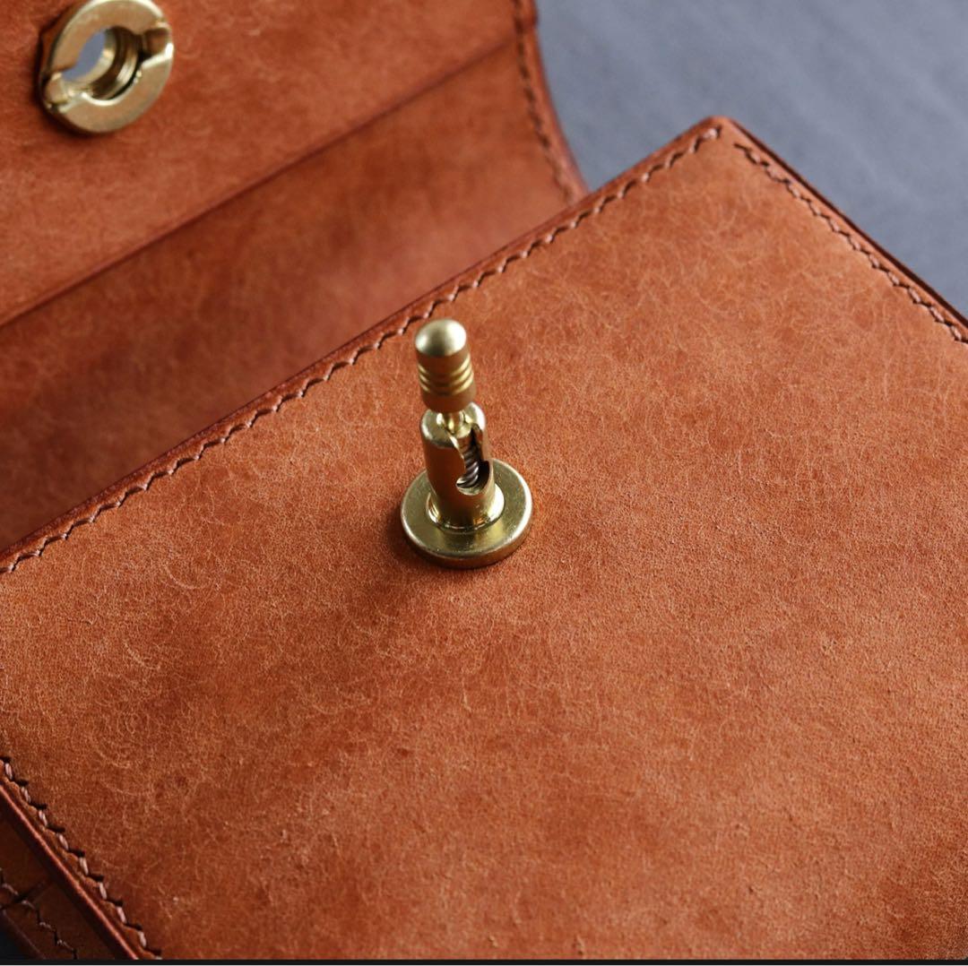 ミニウォレット / マルゴー【Ricco mini】　Brown（ブラウン）新品