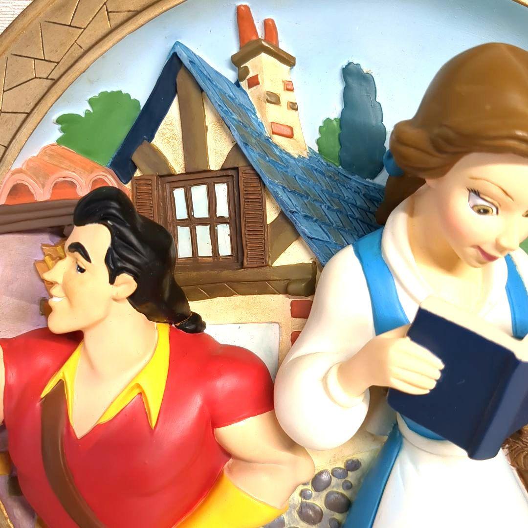 美女と野獣 3Dレリーフプレート ディズニーストア