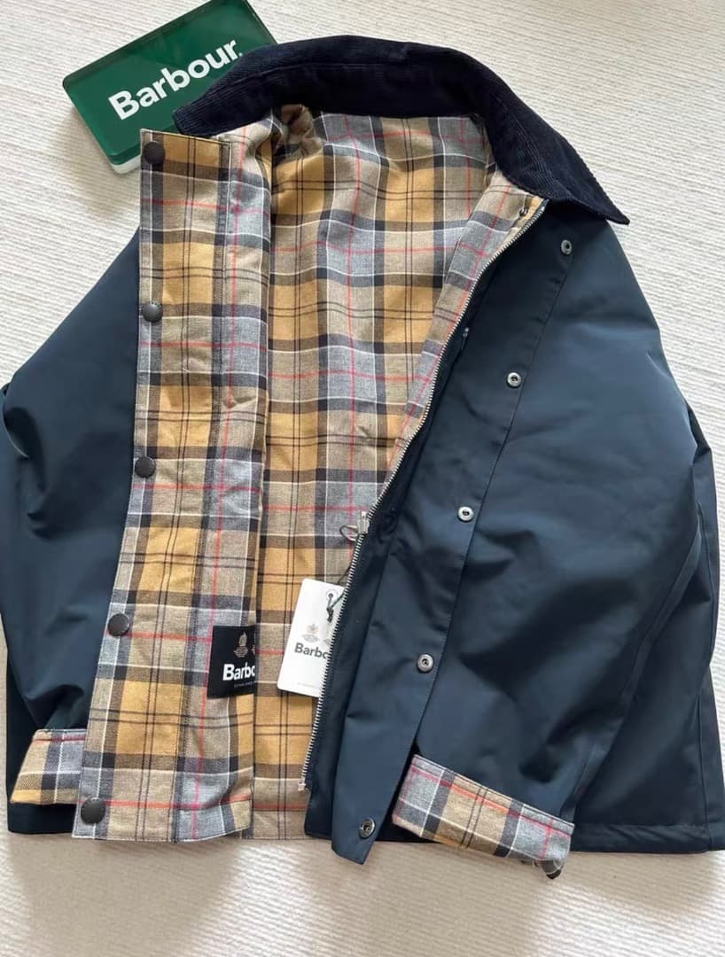 Barbour TransporterOS版型リバーシブルジャケット