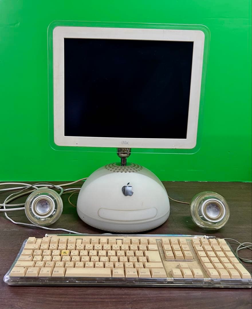 動作商品Apple iMac G4 FL T panel オフホワイト色