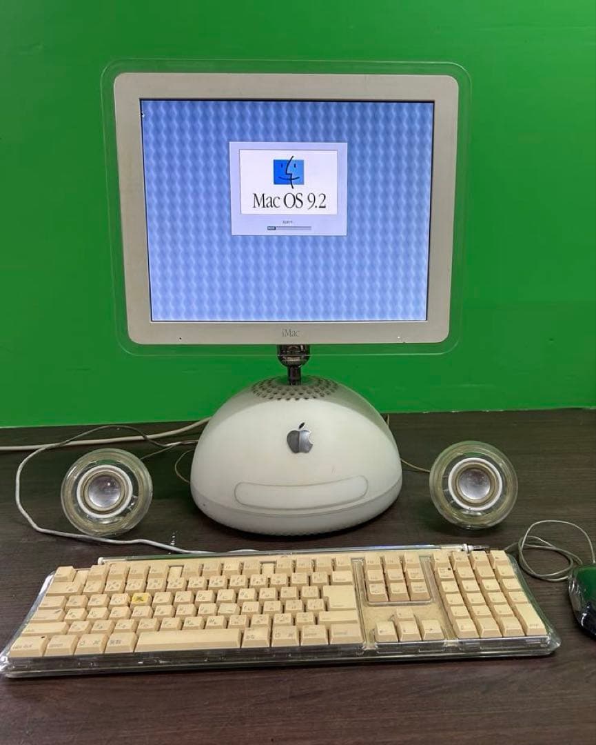 動作商品Apple iMac G4 FL T panel オフホワイト色