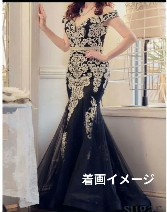 み*っ様 JEAN MACLEAN IRMA ナイトドレス Mマーメイドゴージャ