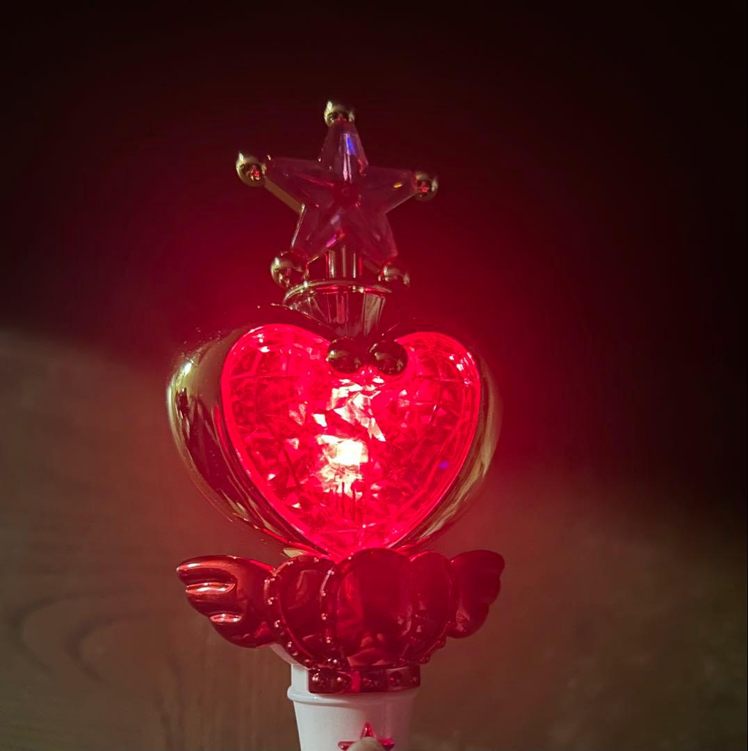 【貴重】当時物　セーラームーン　ちびうさ　ピンクムーンスティック