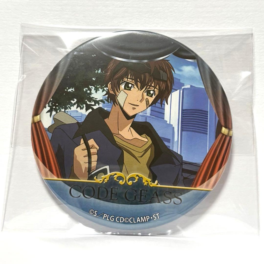 コードギアス　反逆のルルーシュ TSUTAYA 場面写缶バッジ 枢木スザク